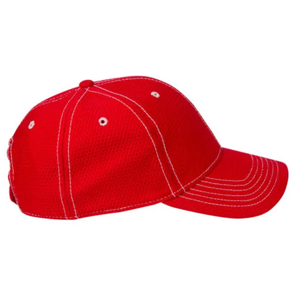 AHEAD Red/White Waffle Contrast Cap