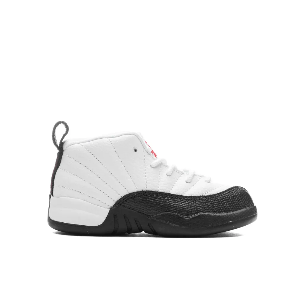 Air Jordan 12 Retro (TD) - White/Gym Red/Black