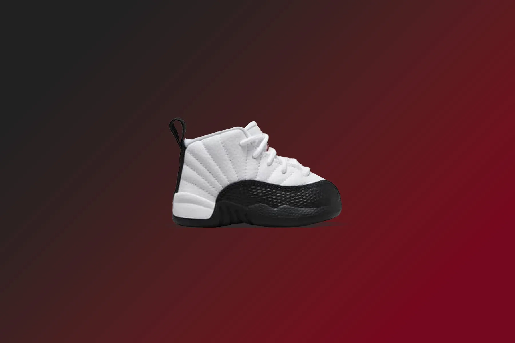 Air Jordan 12 Retro (TD) - White/Gym Red/Black