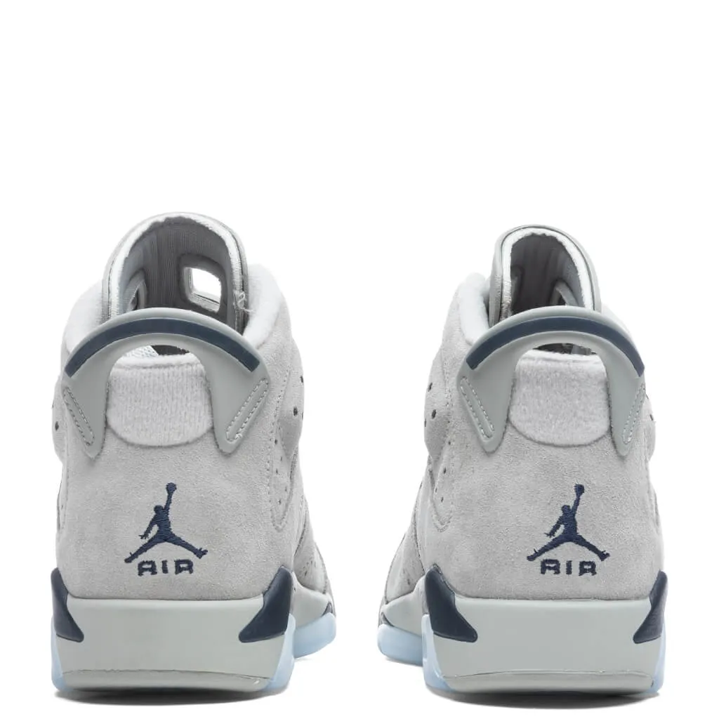 Air Jordan 6 Retro (GS) - Magnet/College Navy