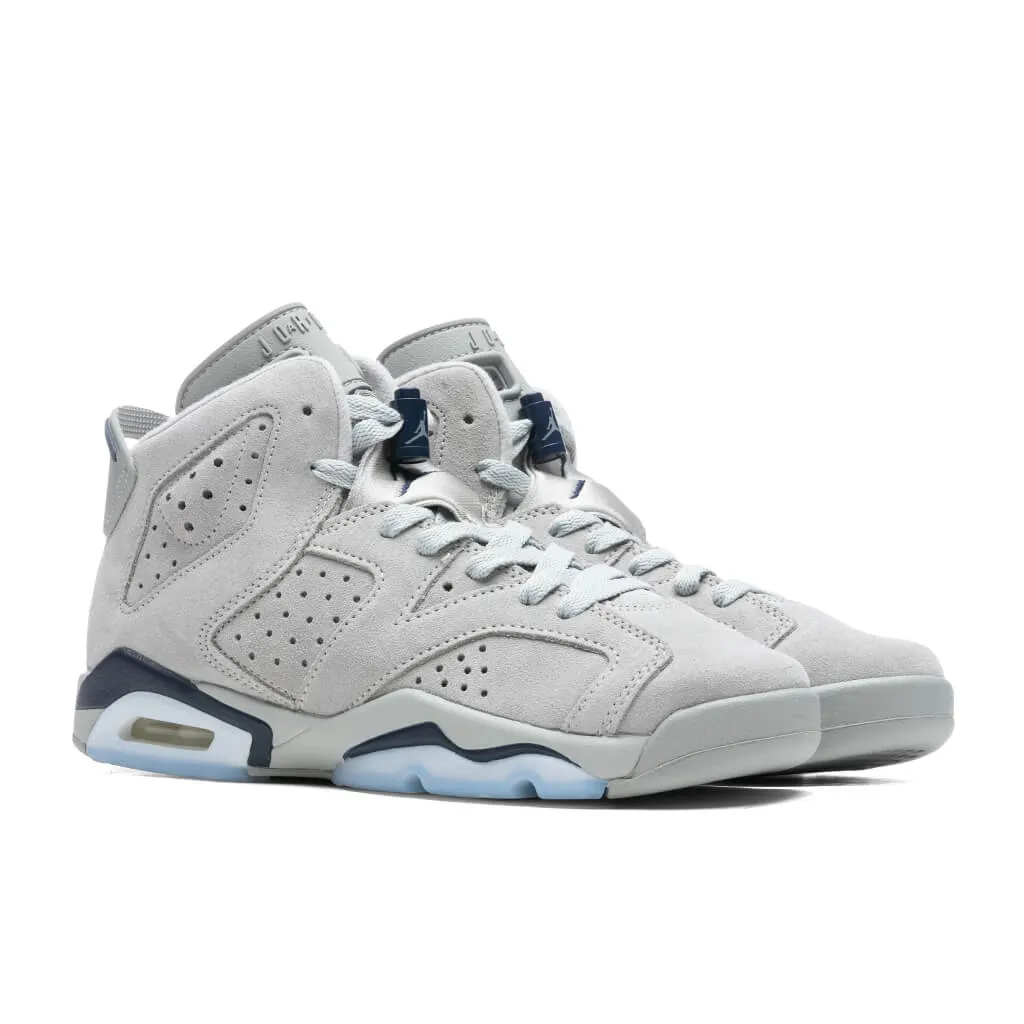 Air Jordan 6 Retro (GS) - Magnet/College Navy