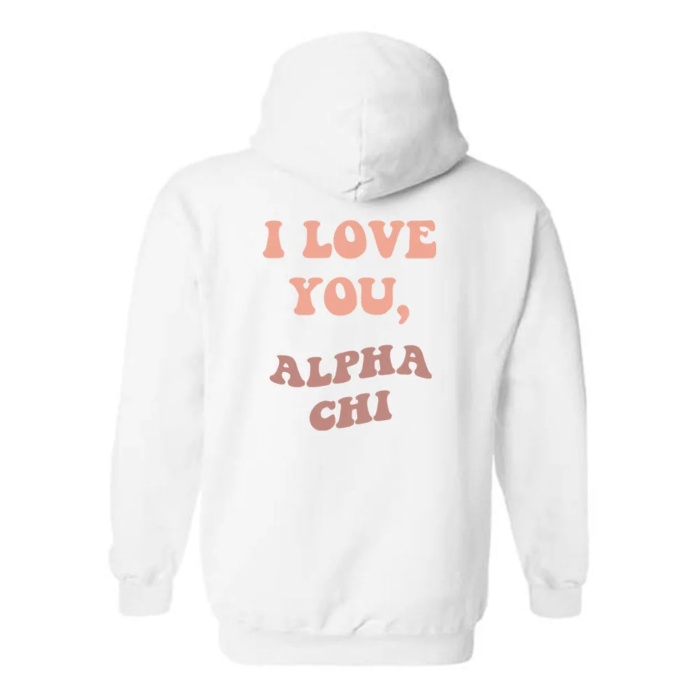 Alpha Chi Omega// Teddy Hoodie