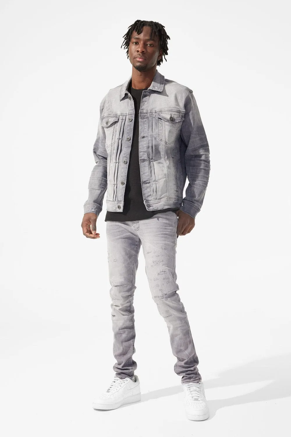 Amsterdam Denim Trucker Jacket (Monochrome)