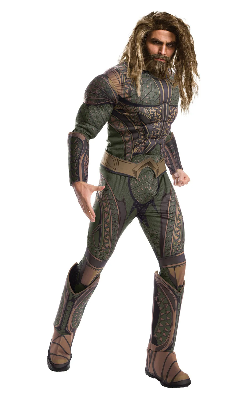 Aquaman Beard and Wig Set for Adults - Warner Bros Aquaman