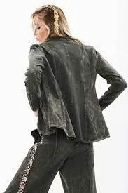 Aratta Colonel Jacket Charcoal