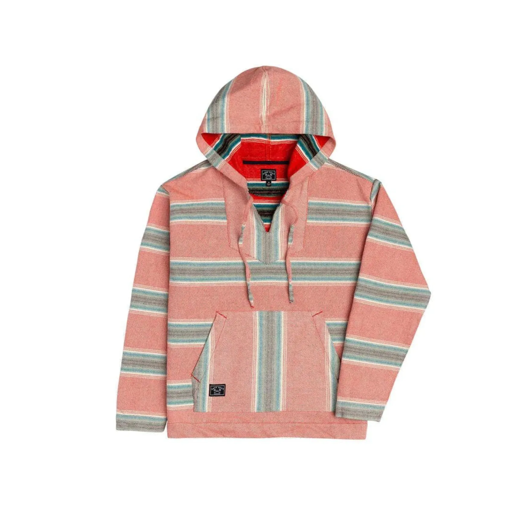 Baja LS Hooded Jacket - Red