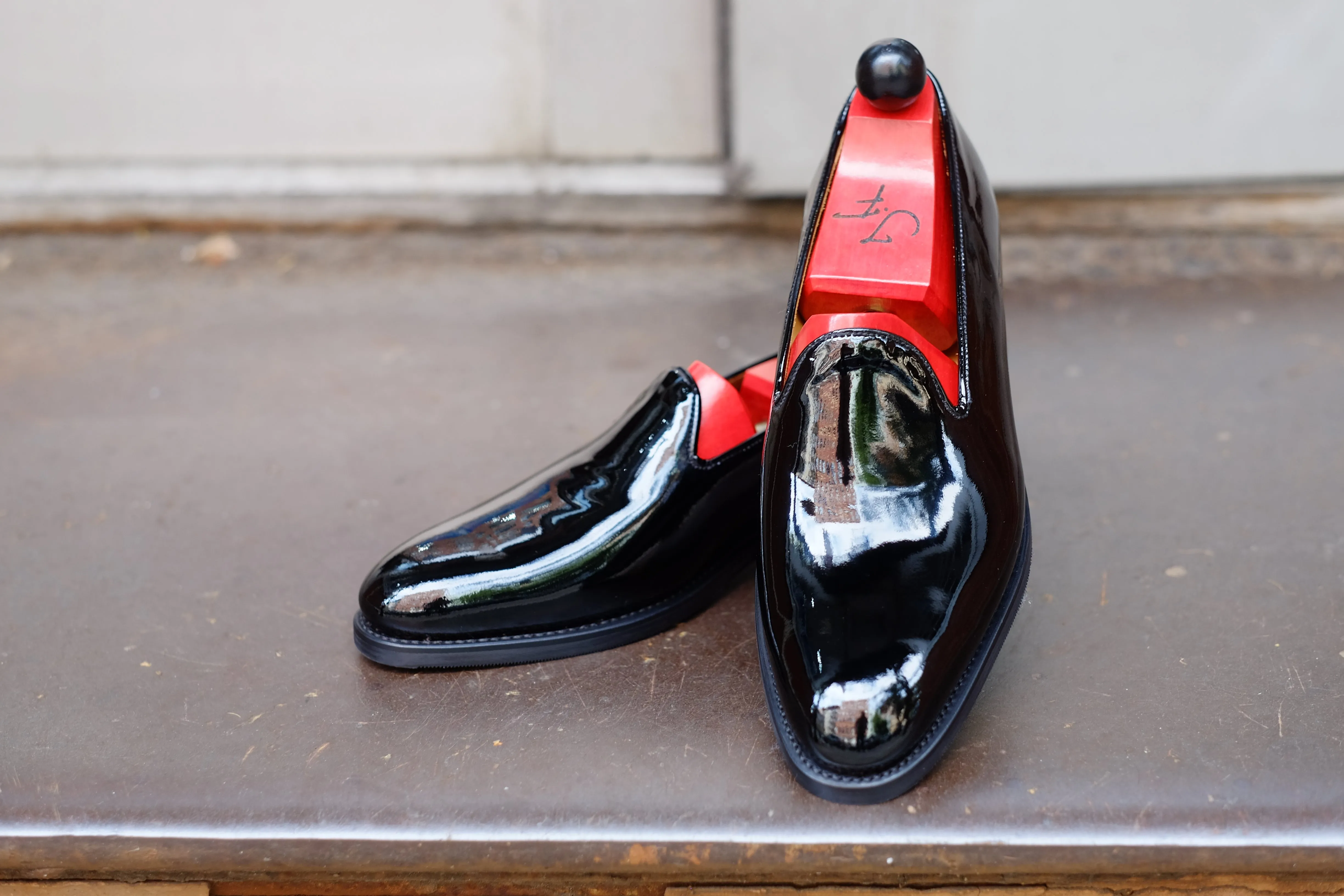 Ballinger - Black Patent Calf - PRE ORDER