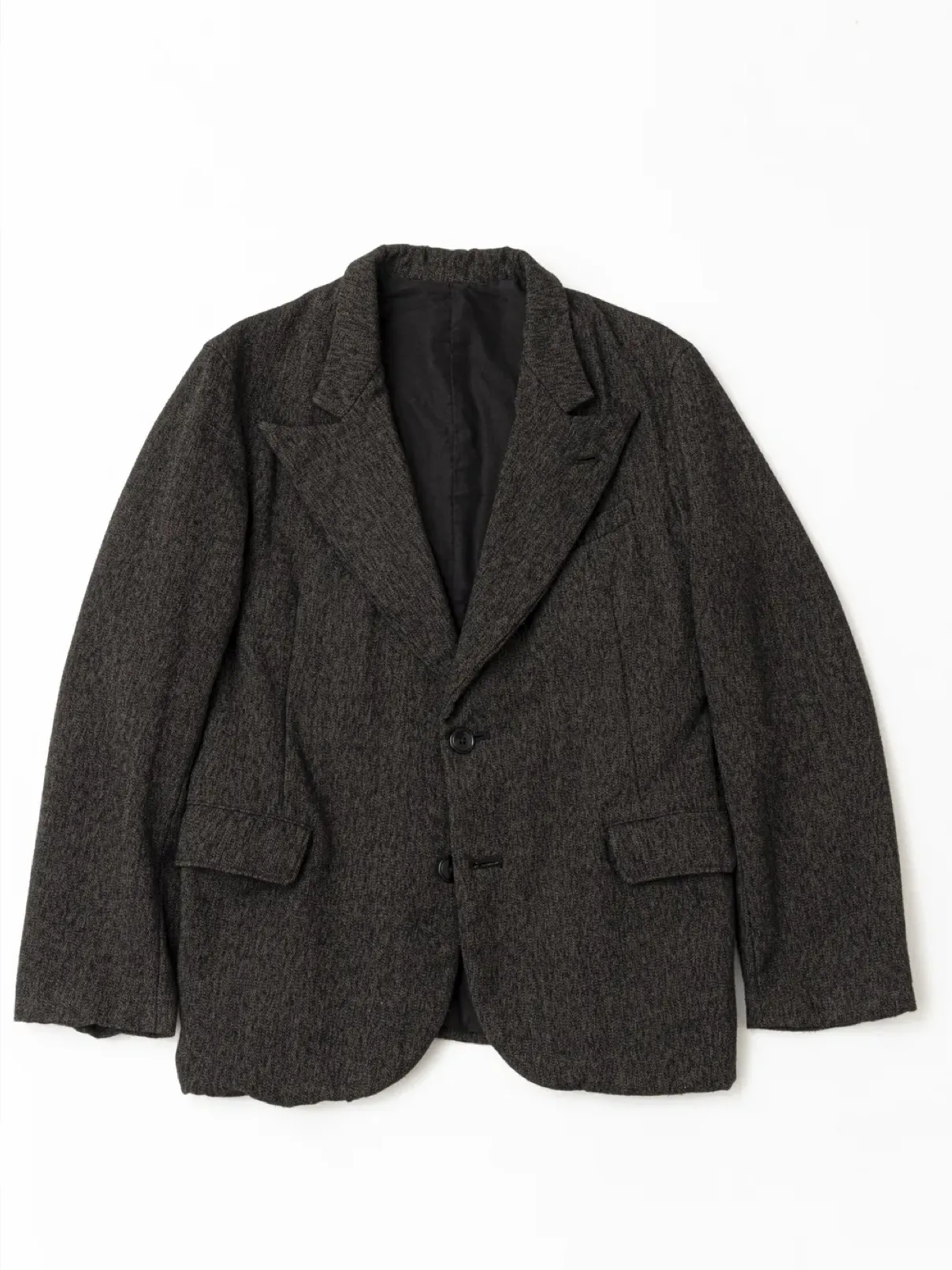 Belafonte Ragtime Clothing, Peaked Lapel Jacket, Mix Dark Brown