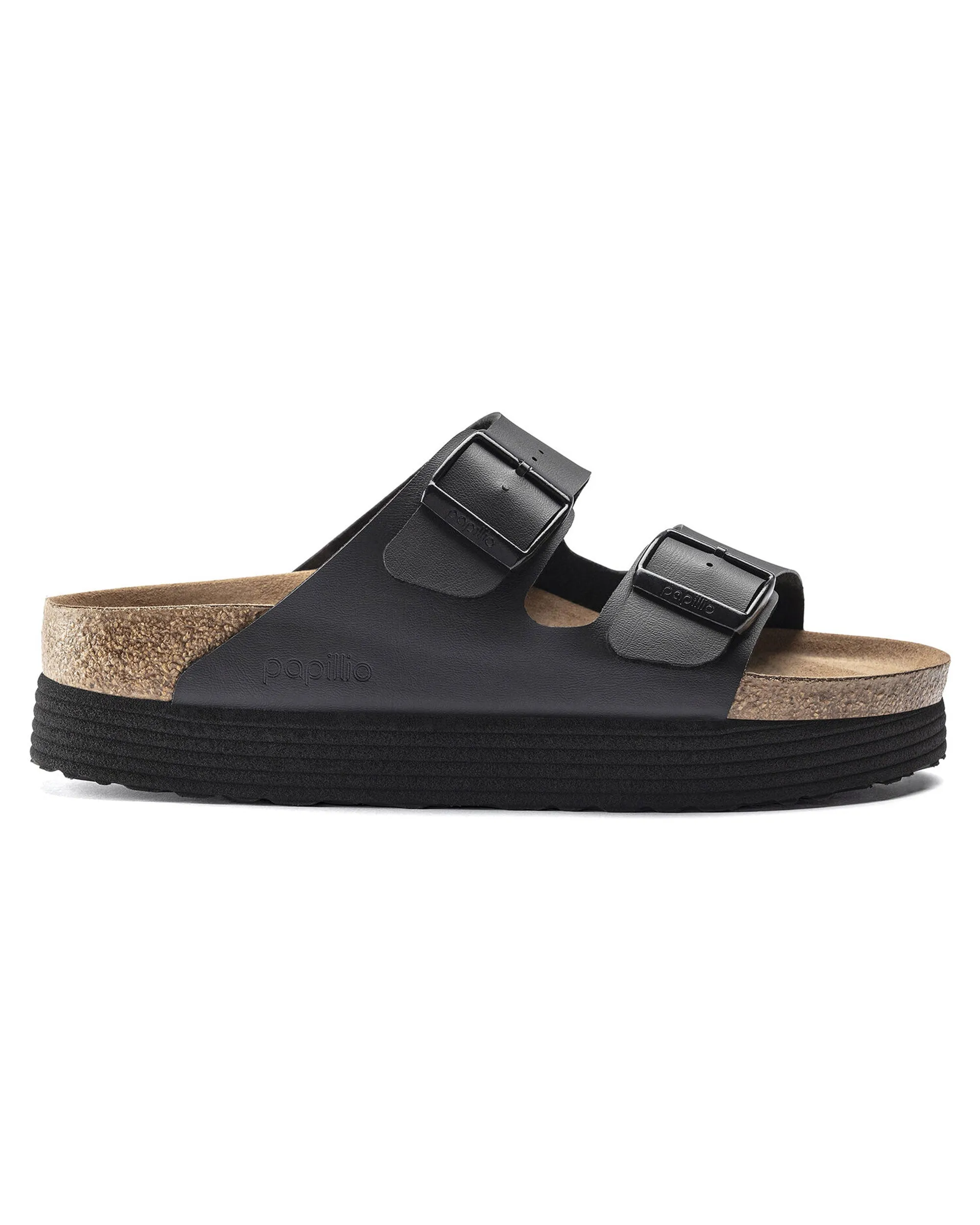 Birkenstock Arizona grooved black vegan Calzata Stretta