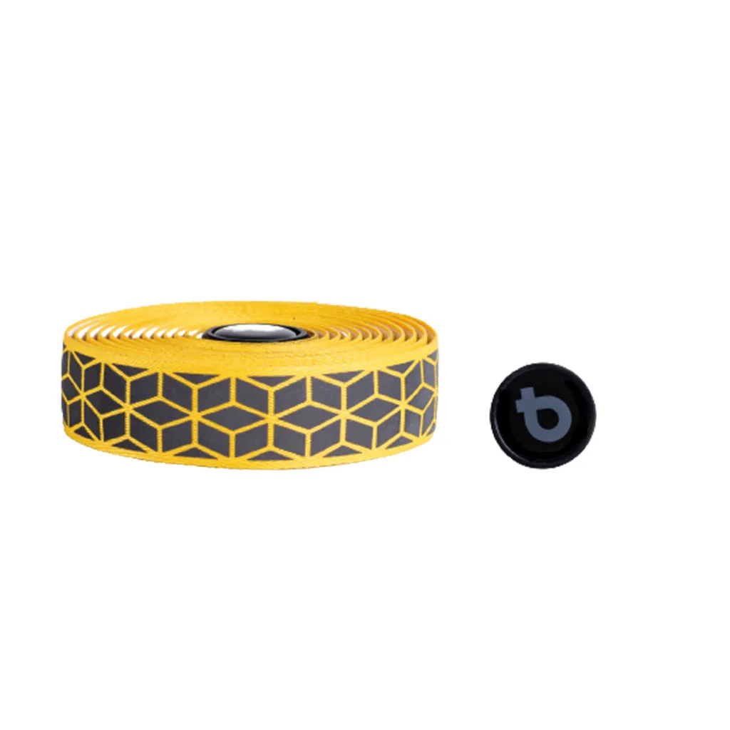 BTP Woven Bartape - Reflective Cube Yellow