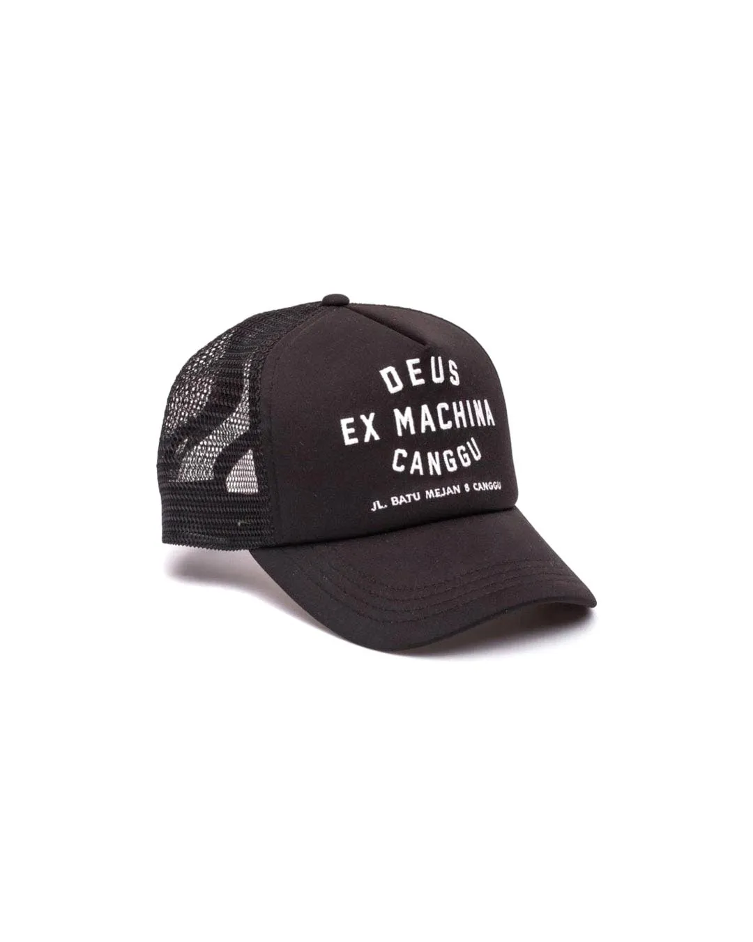 Canggu Address Trucker - Black