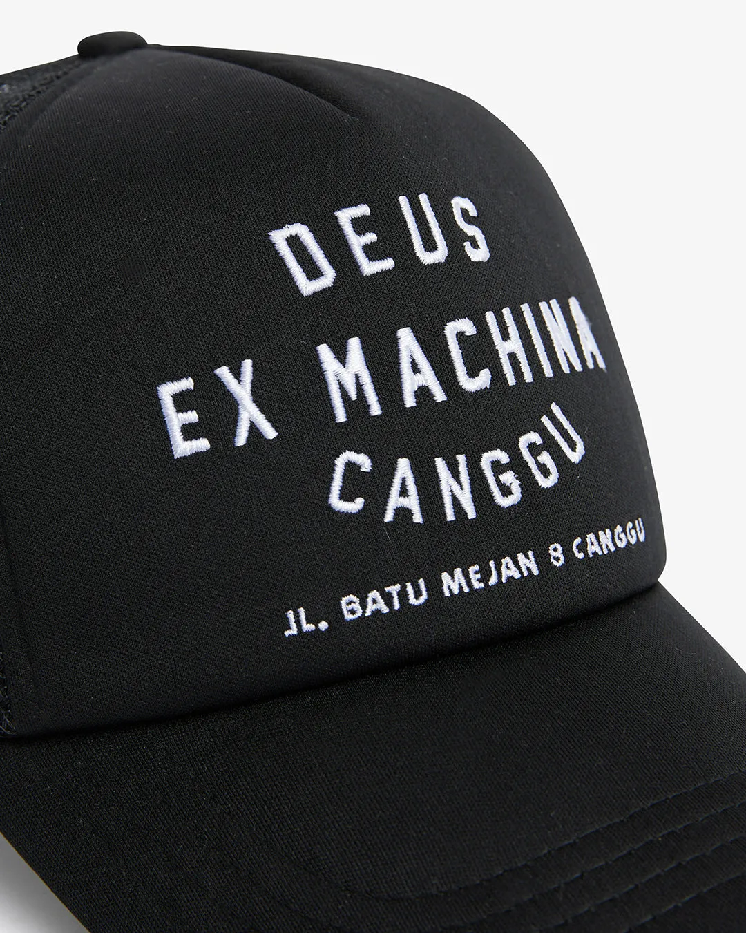 Canggu Address Trucker - Black