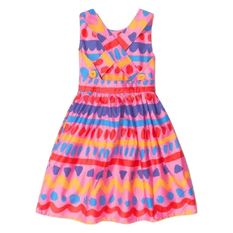 Colorful Sleeveless Dress