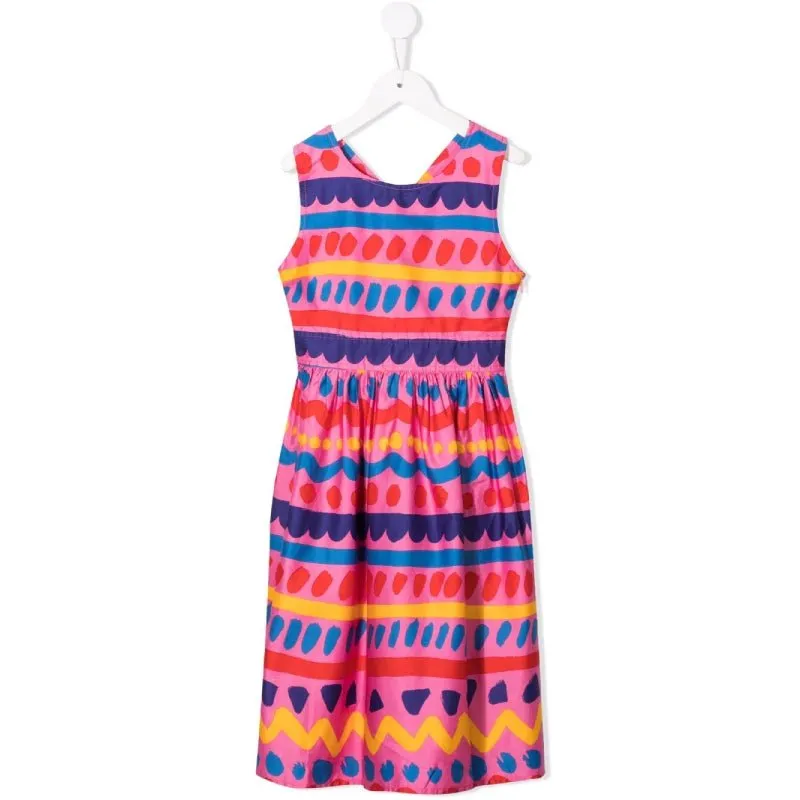 Colorful Sleeveless Dress