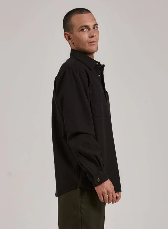 Control Overshirt - Black