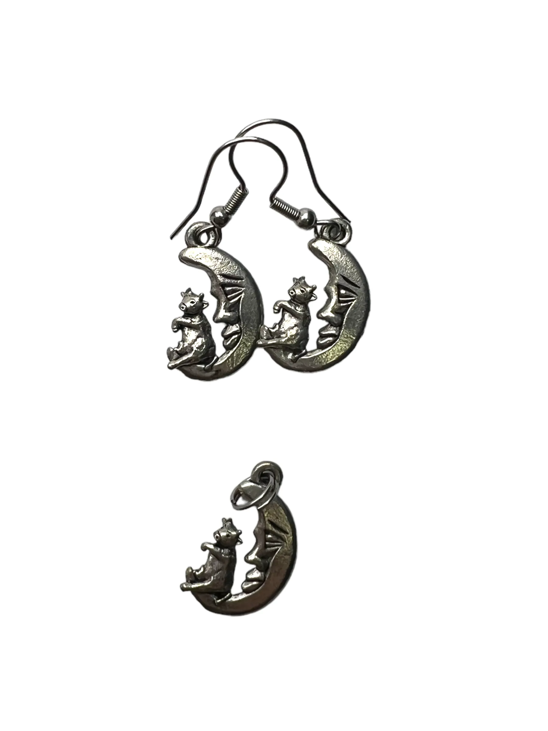 Cow Jumping Over the Moon: A Nursery Rhyme-Inspired Jewelry Set