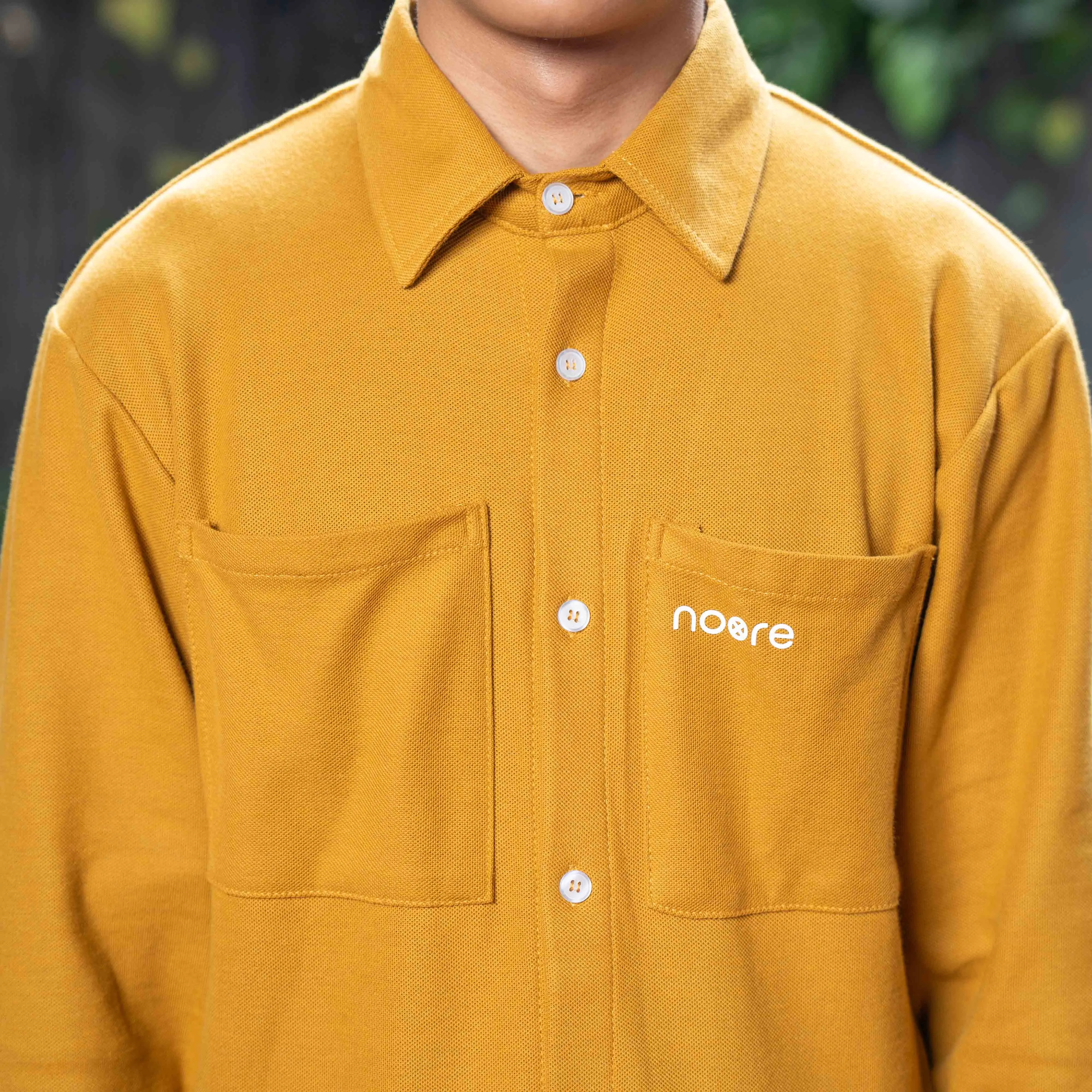 Eid Elegance - Mavrick Shirt - Mustard