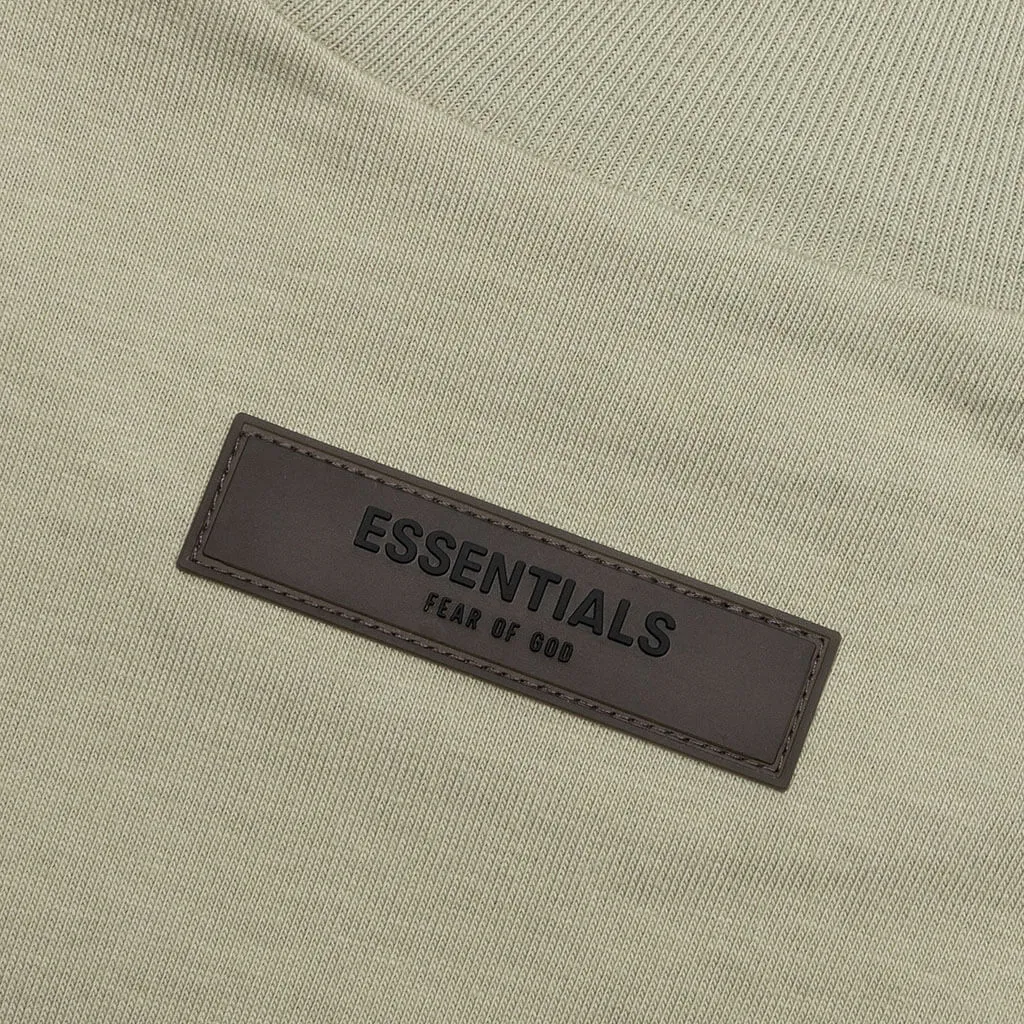 Essentials Kid's L/S Tee - Seafoam