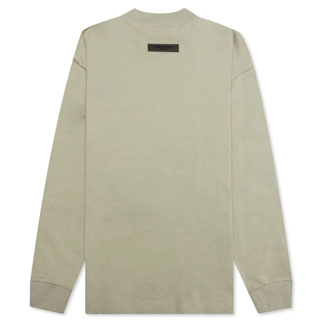 Essentials Kid's L/S Tee - Seafoam