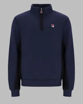 FILA TAYLOR Half Zip Sweat Top Navy