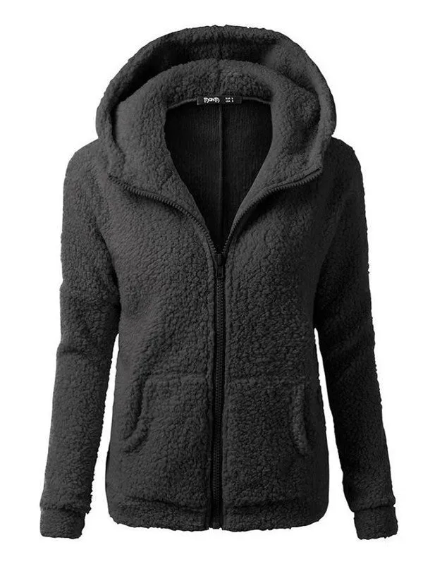 Fleece Hooded Outerwear