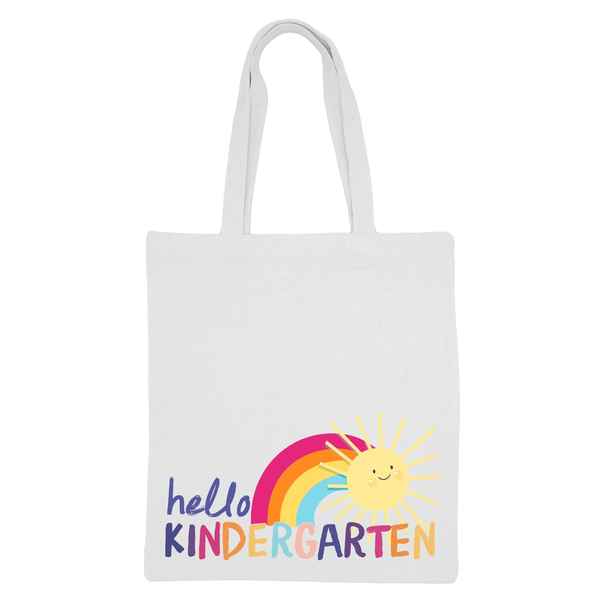 Hello Kindergarten/Grade - Canvas Tote Bag