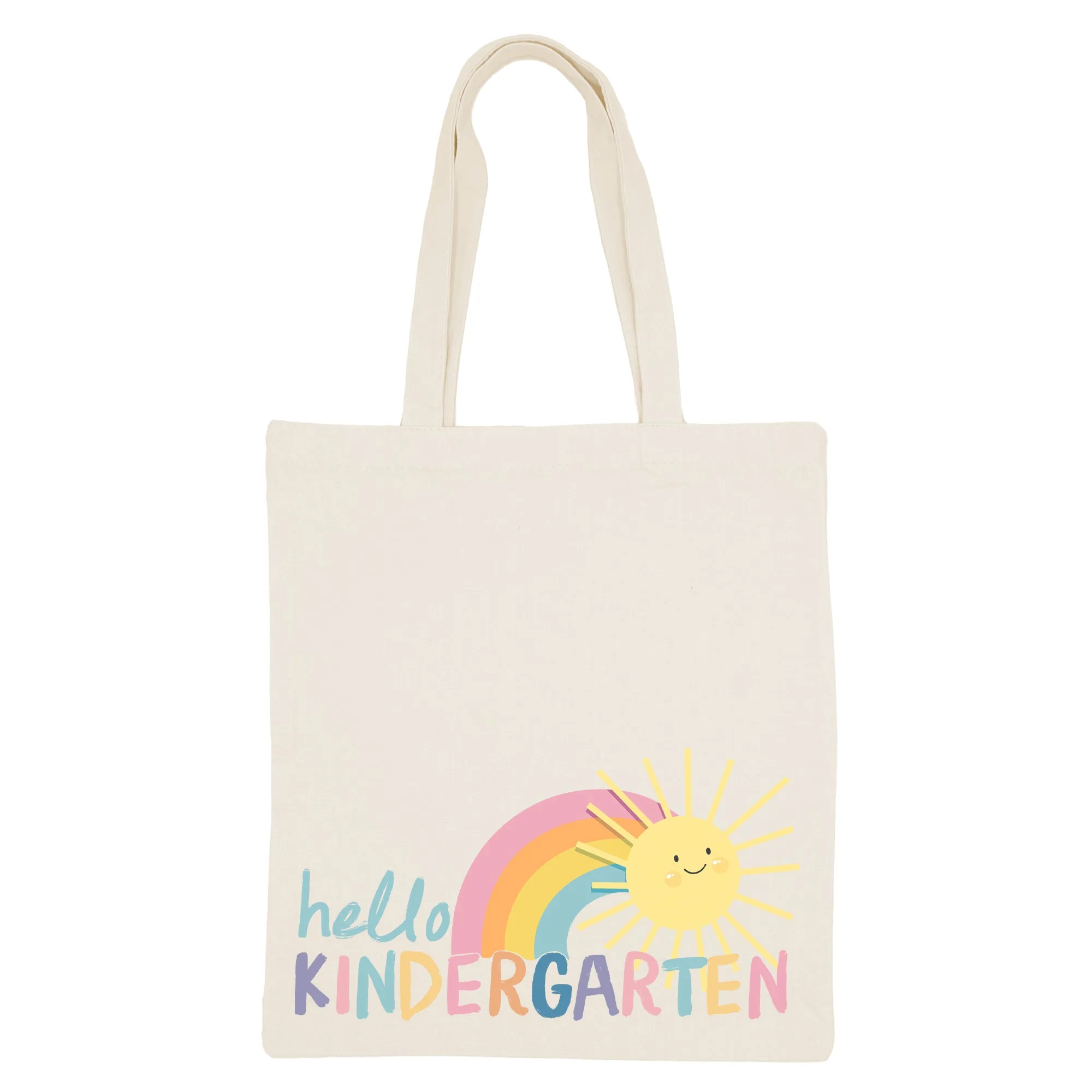 Hello Kindergarten/Grade - Canvas Tote Bag