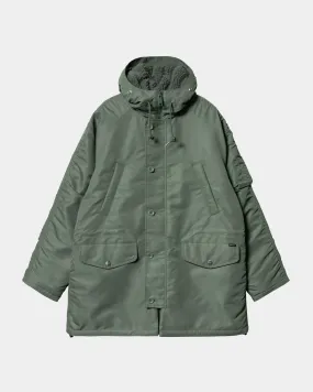 Hooded Olten Parka | Duck Green