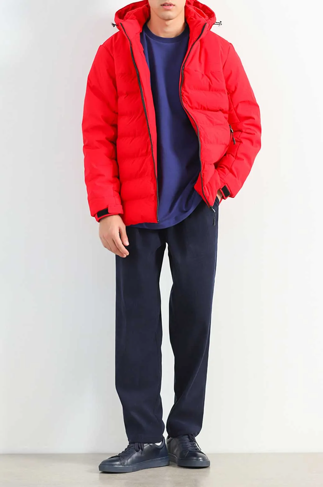 HOODED PUFFER JACKET