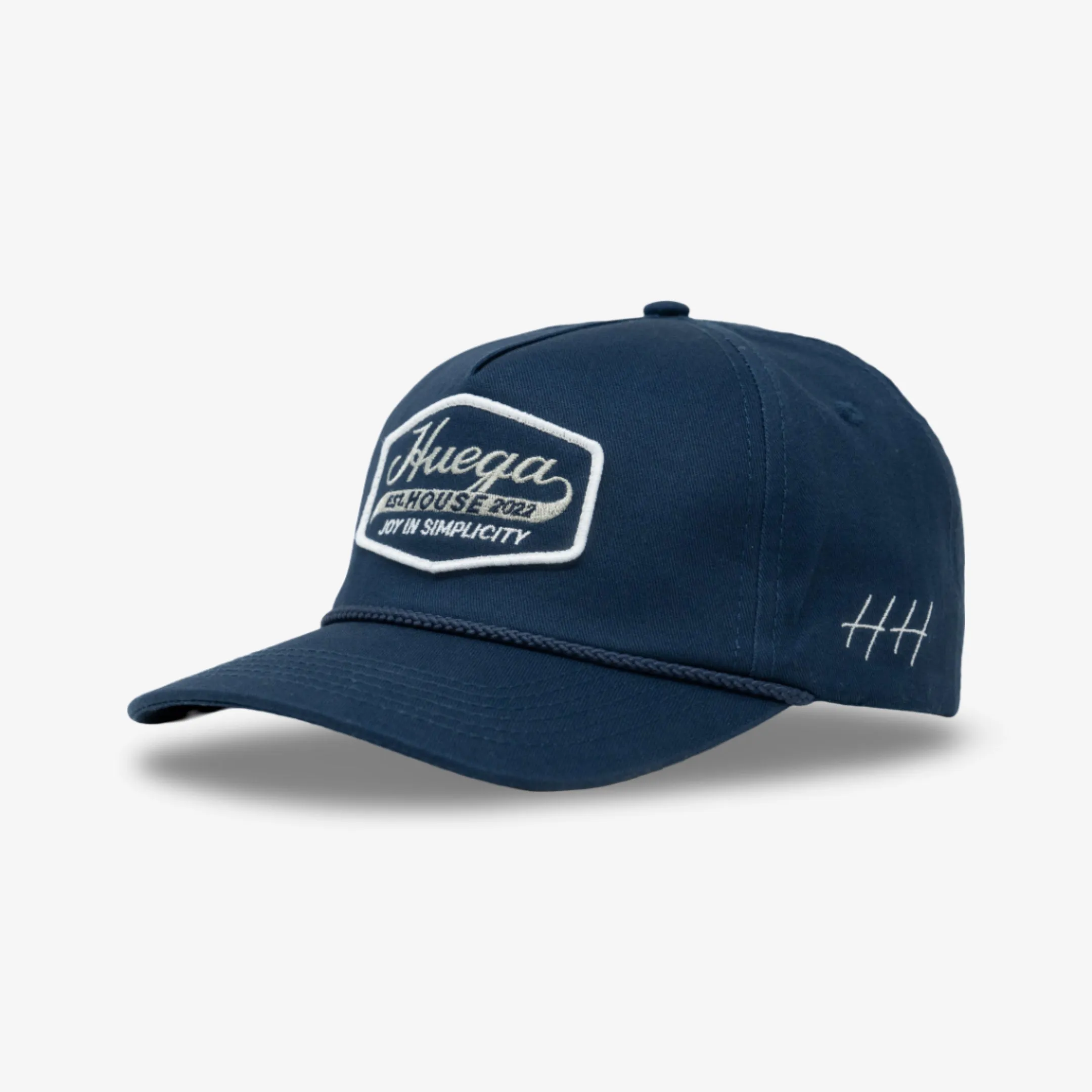 Huega House 'Solace' Snapback Hat Navy Blue