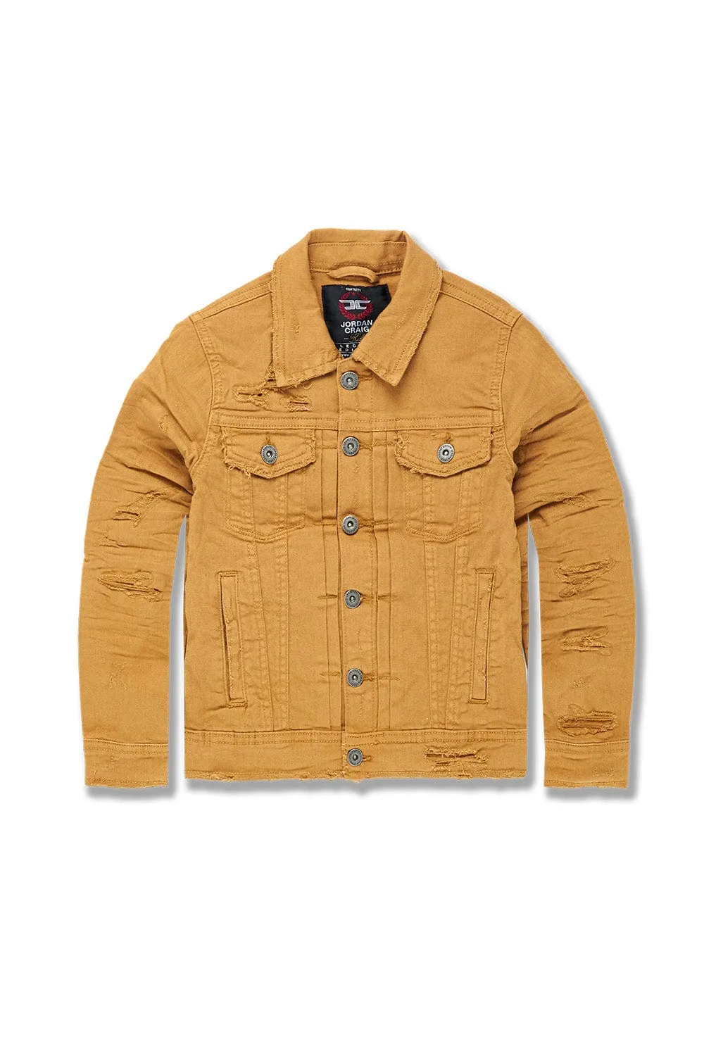 Kids Tribeca Twill Trucker Jacket (Desert)