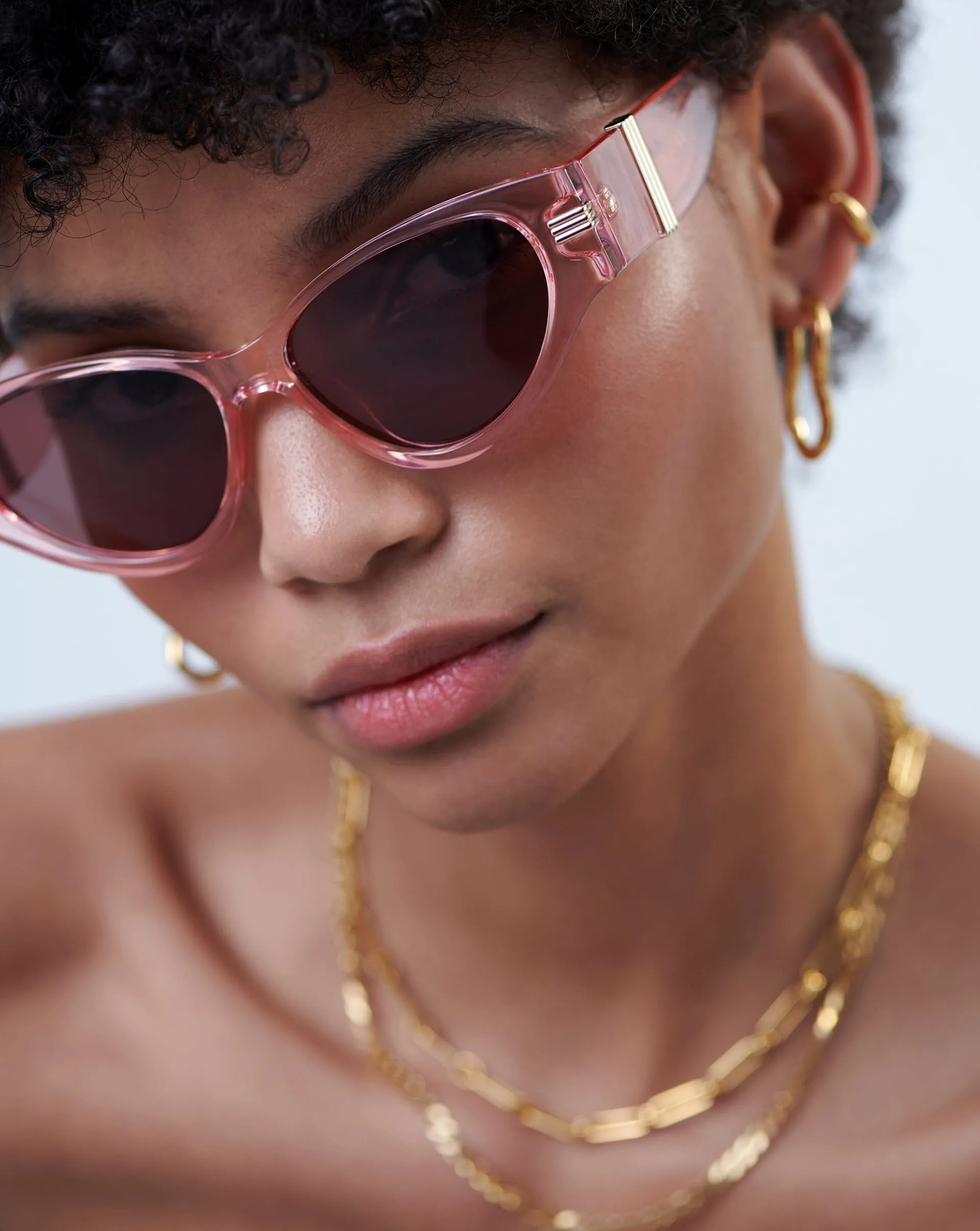 Le Specs Scorpius Ridge Cat-Eye Sunglasses | Pink