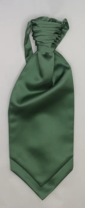 Leaf green Ruche Cravat