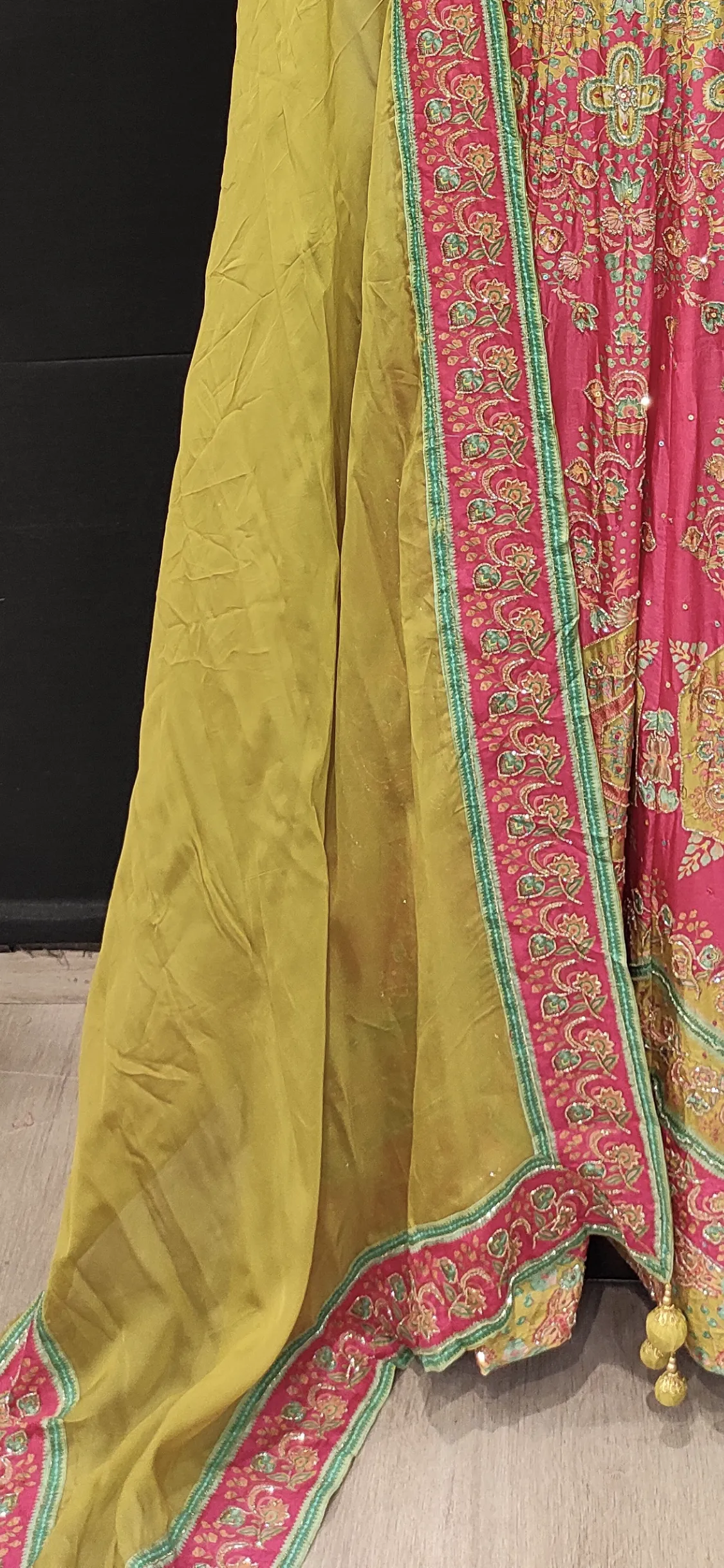 Lehenga Choli with Hand Embroidery