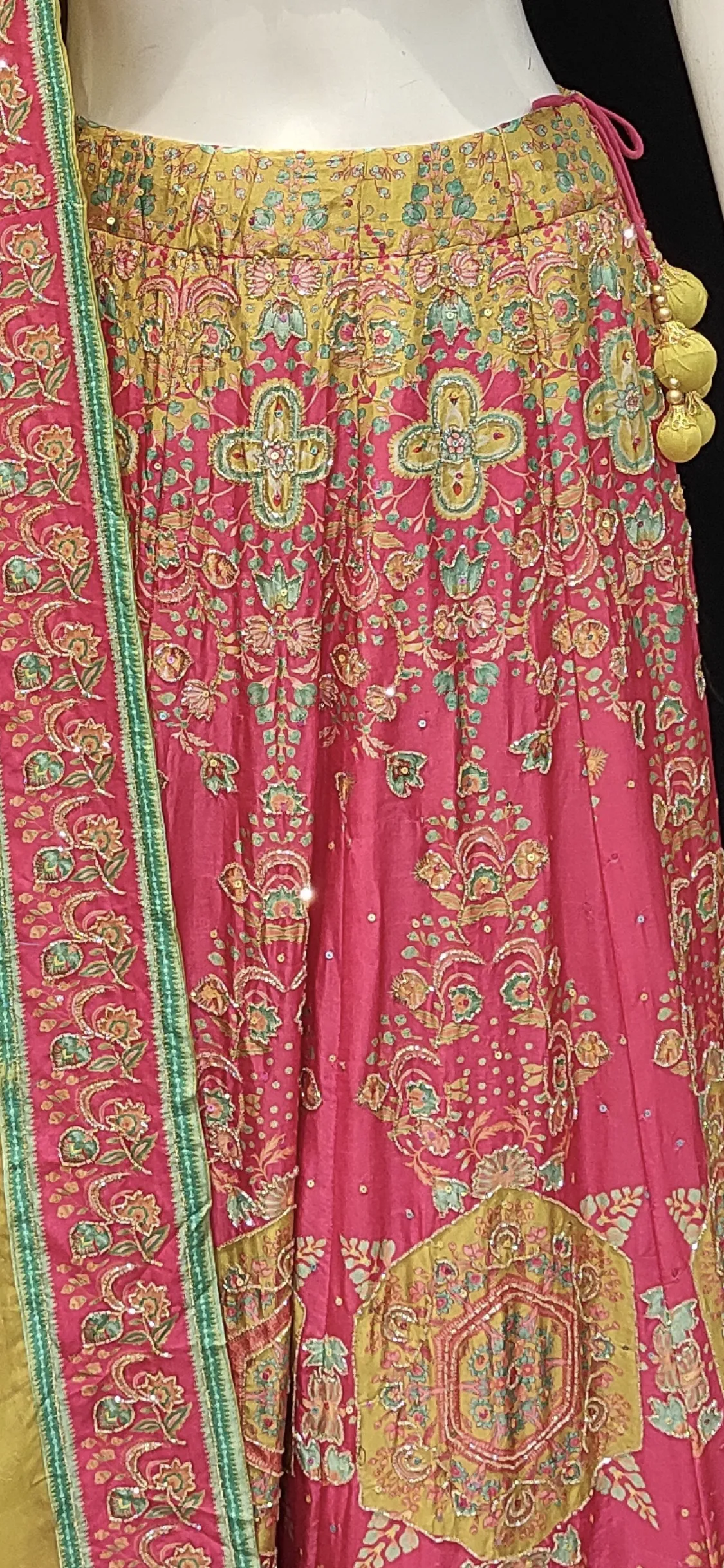 Lehenga Choli with Hand Embroidery