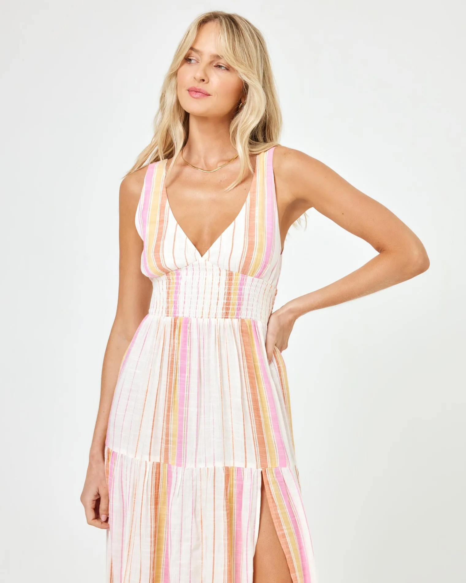 Lilikoi Dress - Vaca Stripe