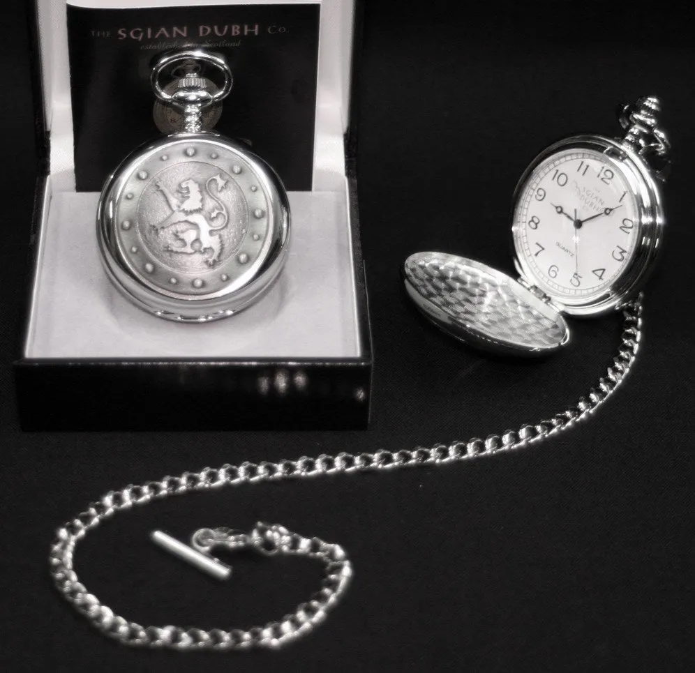 Lion Rampant Quartz Pocket Watch - PW100Q