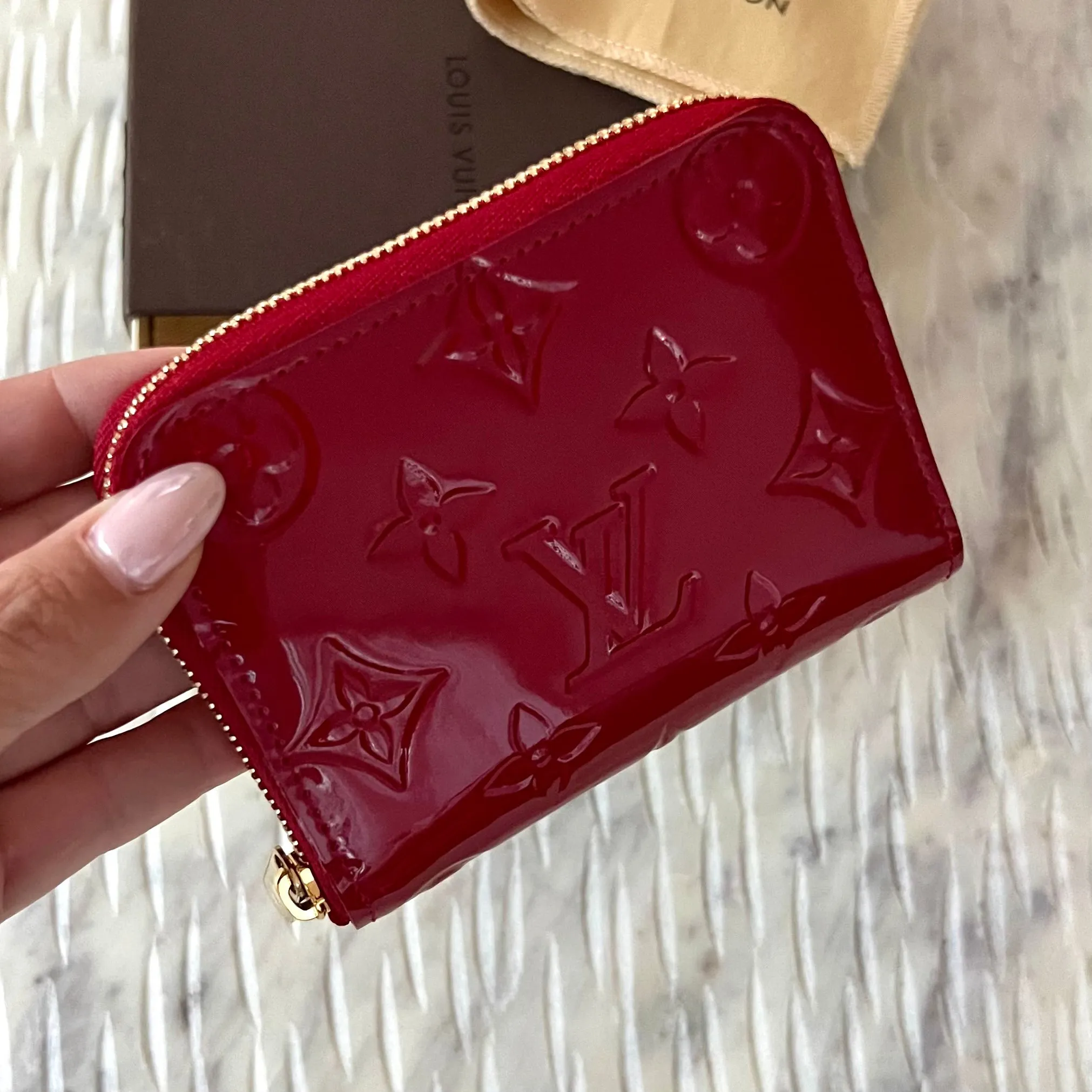 Louis Vuitton Zippy Coin Purse Wallet