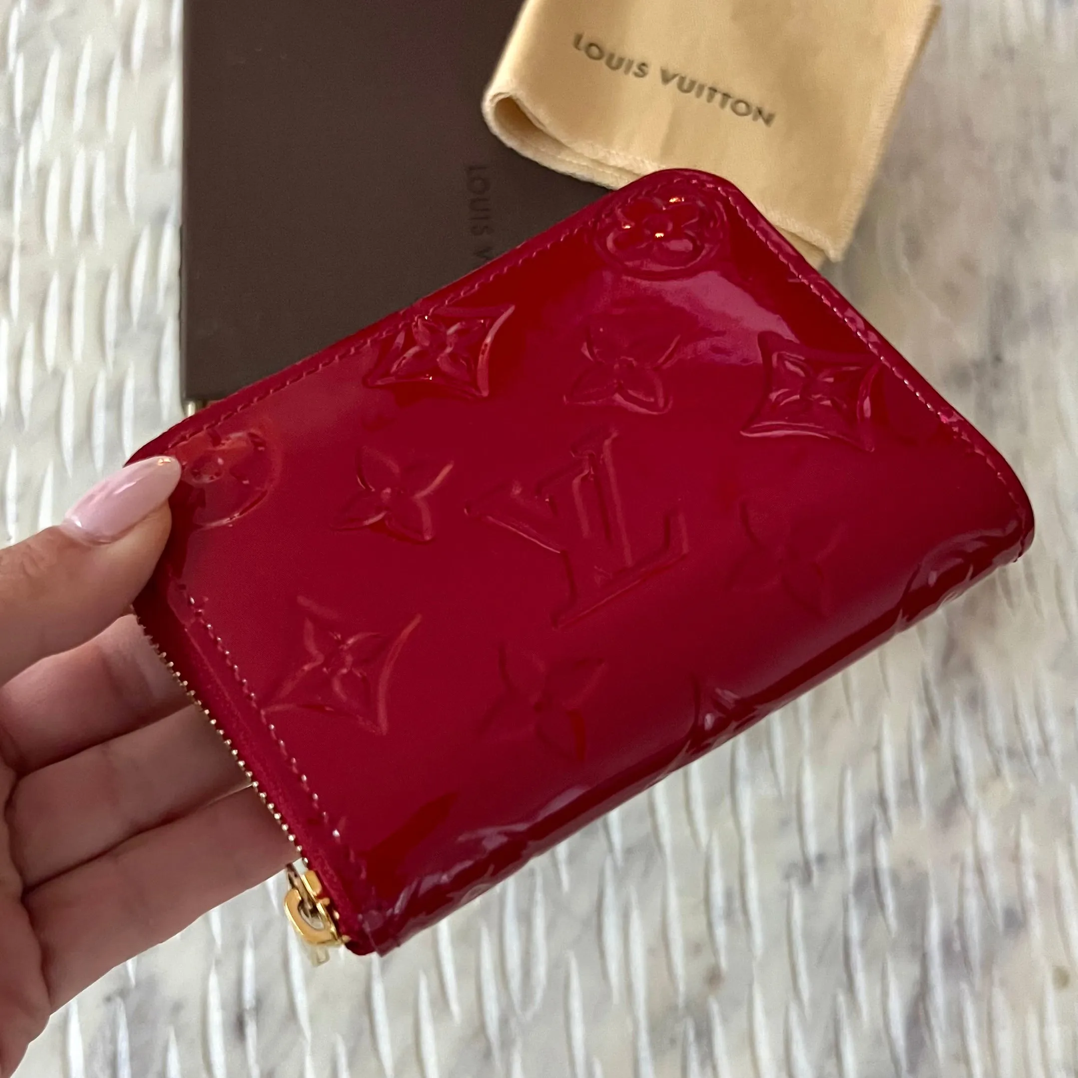 Louis Vuitton Zippy Coin Purse Wallet