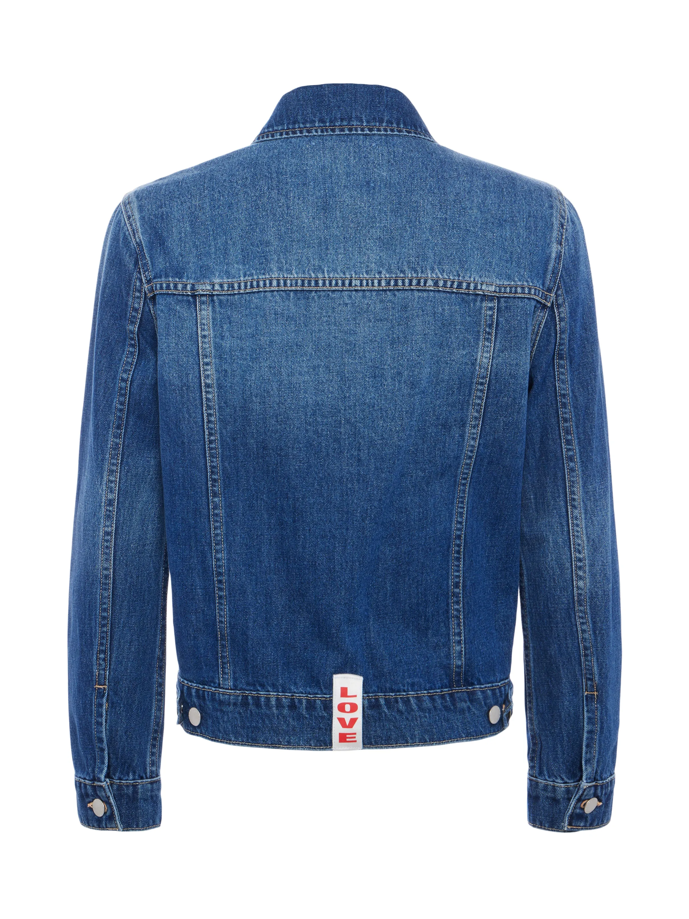 Mack Oversized Denim Jacket - Jean Bar Only