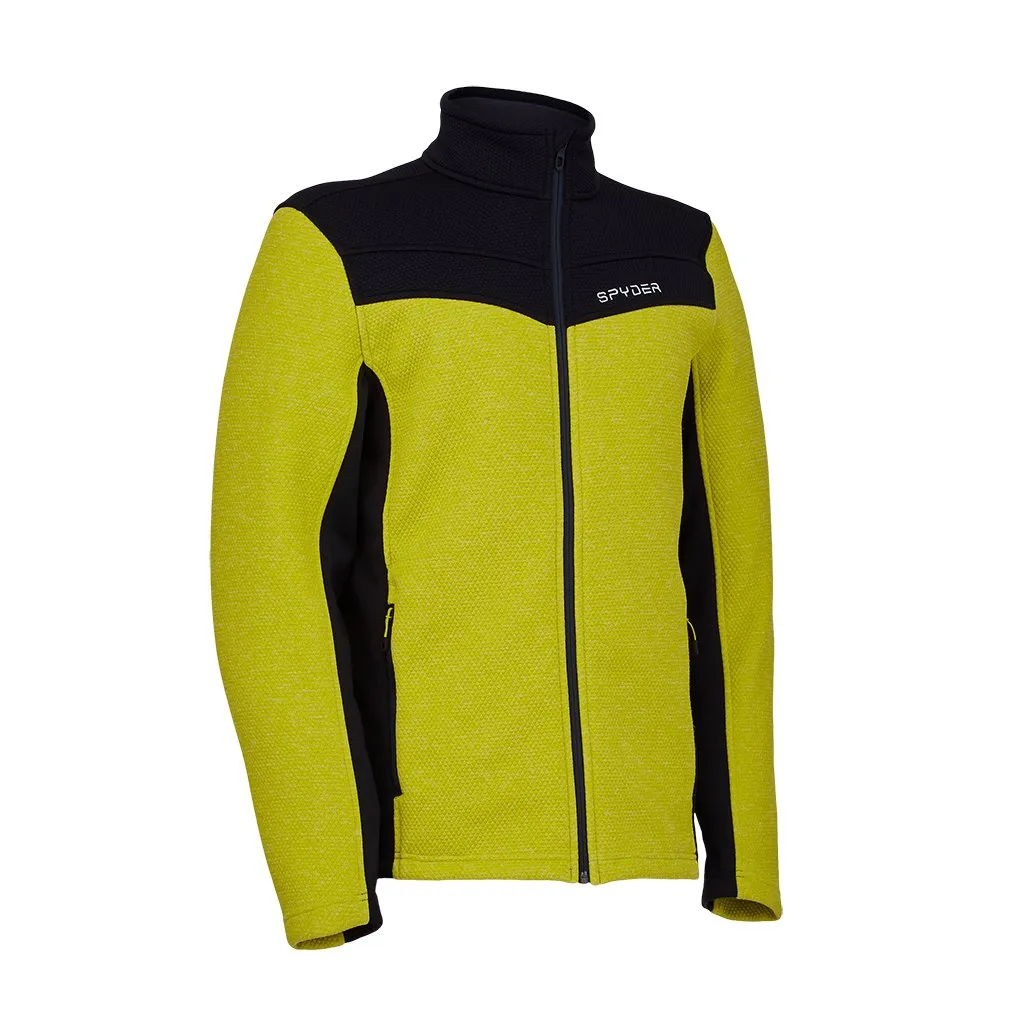 Mens Encore Full Zip - Citron