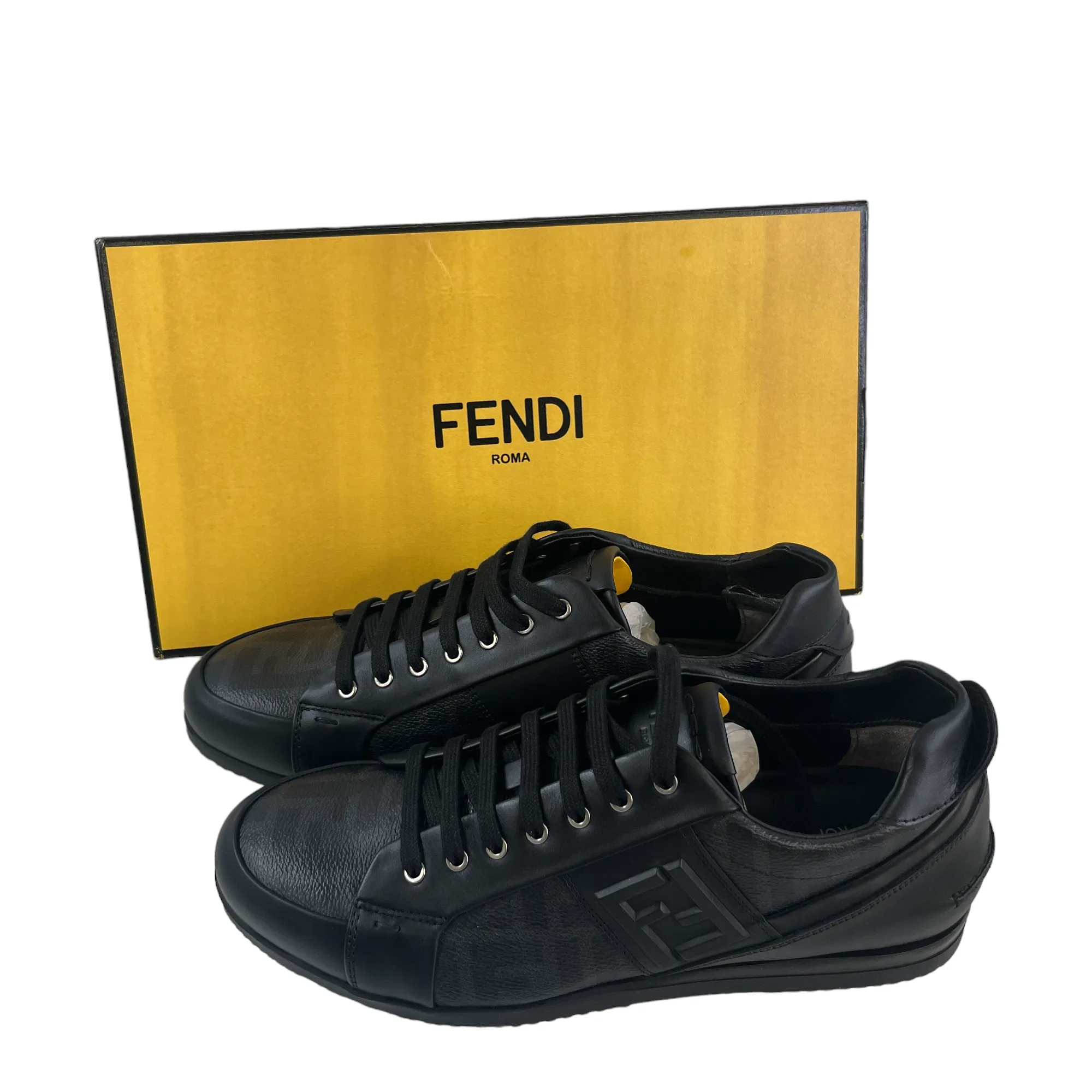 Men's Ff Low Trainer Low Trainers Black Size EU 41 / UK 7