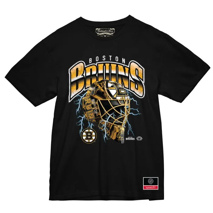 Mitchell & Ness NHL Crease Lightning Tee Bruins