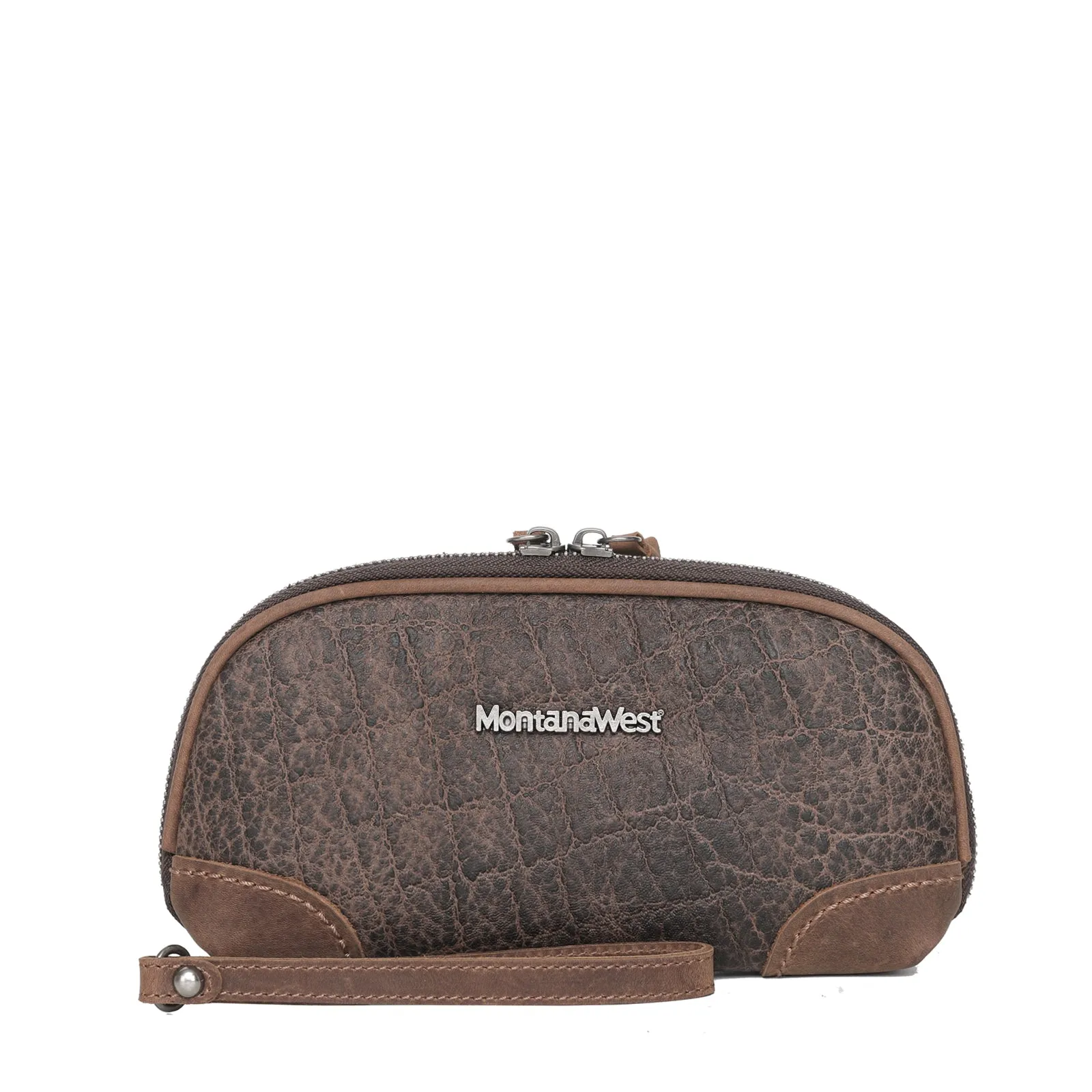 Montana West Genuine Leather Western Clutch Wallet