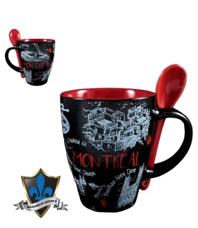 Montreal boxed black Mug