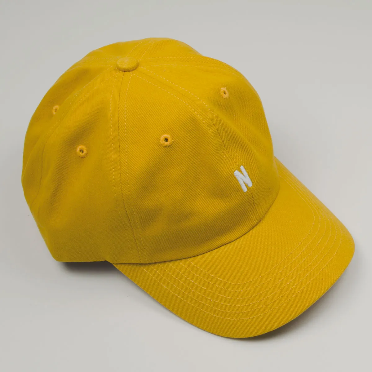 Norse Projects - Twill Sports Cap - Chrome Yellow