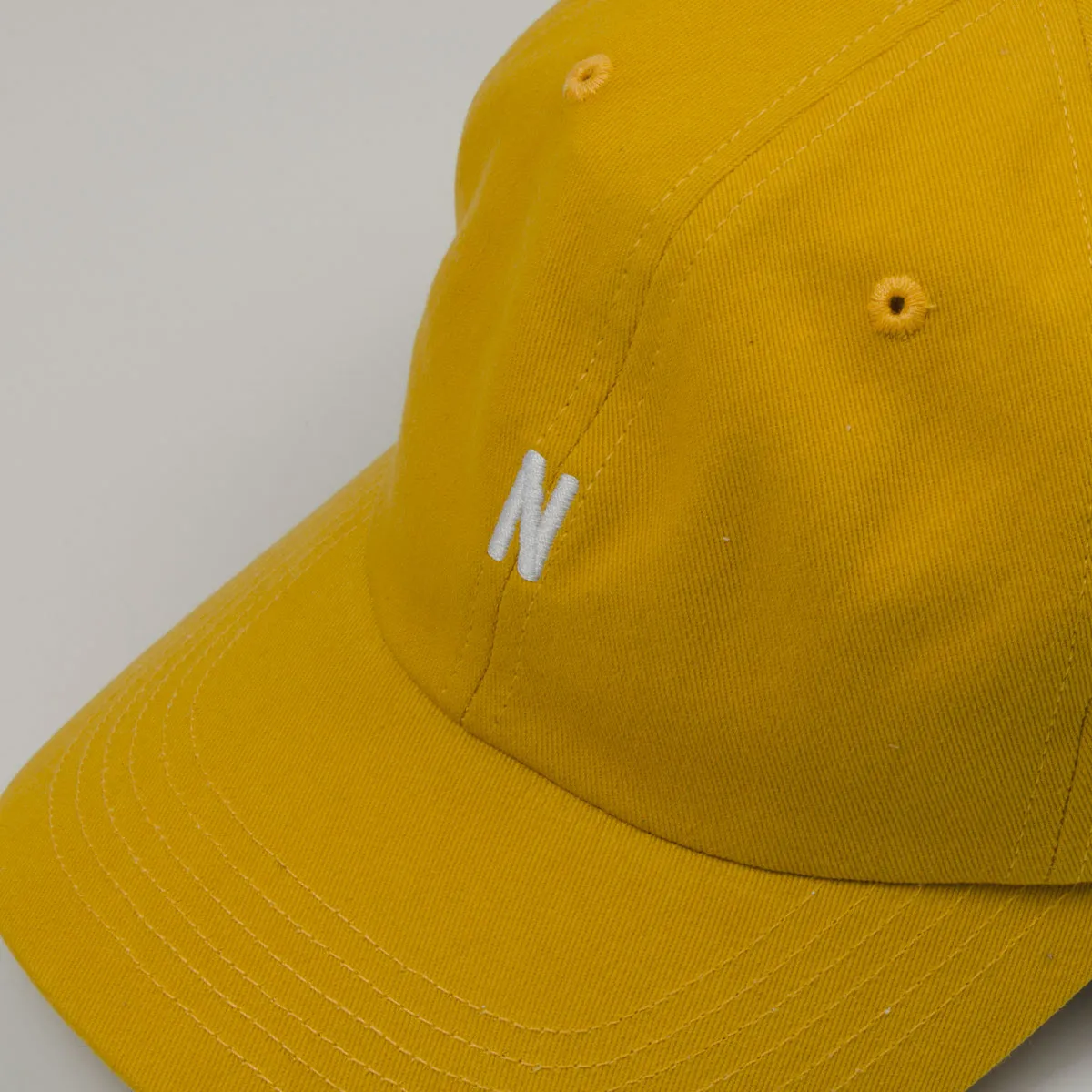 Norse Projects - Twill Sports Cap - Chrome Yellow