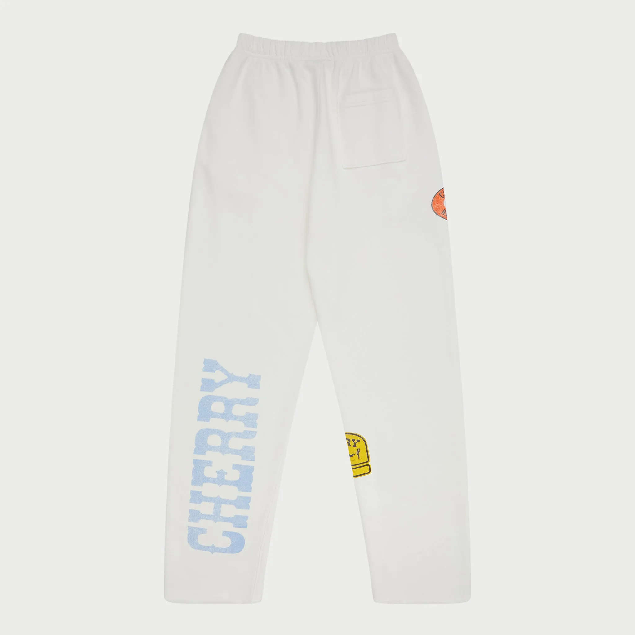 Off Road Raw Edge Sweatpants (Vintage White)