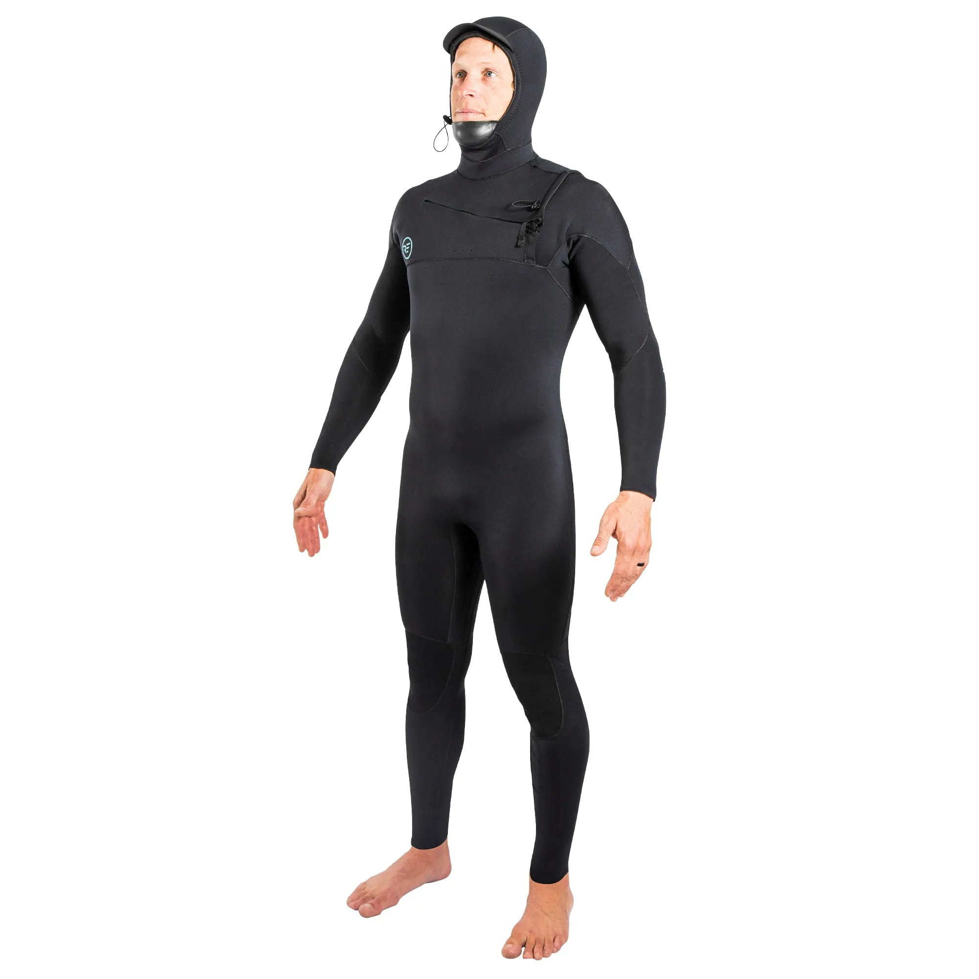 Onsen 4/3 Front Zip Hooded Full Wetsuit