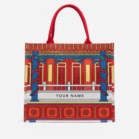 Palace Large Canvas Tote Bag